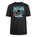 New Era Shirts Jacksonville Jaguars New Era Black Bold Helmet T-Shirt - Men's