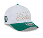 New Era Snapback Hat Adjustable / White Adult Boston Celtics New Era White 2025 NBA Draft M-Crown A-Frame 9FORTY Adjustable Hat - Men's