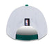 New Era Snapback Hat Adjustable / White Adult Boston Celtics New Era White 2025 NBA Draft M-Crown A-Frame 9FORTY Adjustable Hat - Men's