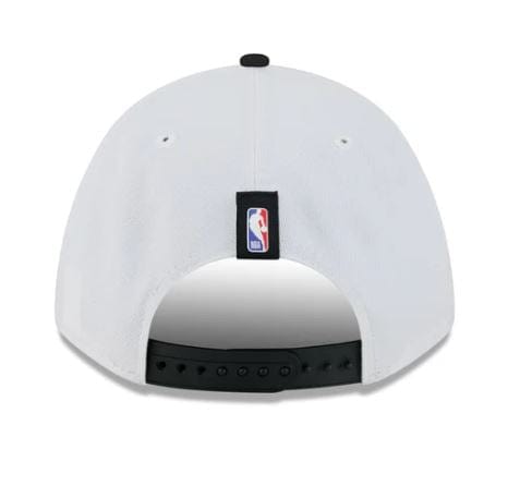 Adult Chicago Bulls New Era White 2025 NBA Draft M-Crown A-Frame 9FORTY Adjustable Hat - Men's