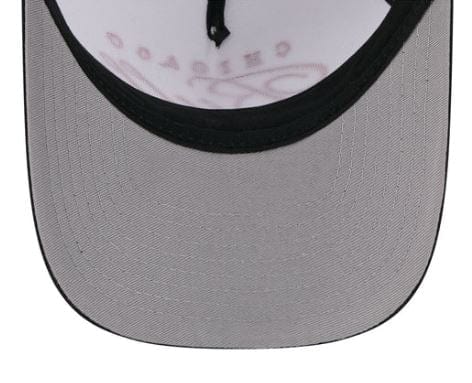 Adult Chicago Bulls New Era White 2025 NBA Draft M-Crown A-Frame 9FORTY Adjustable Hat - Men's