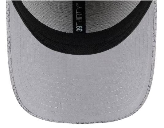 New Era Snapback Hat Adult Dallas Cowboys New Era Gray 2024 Sideline 39THIRTY Flex Hat - Men's