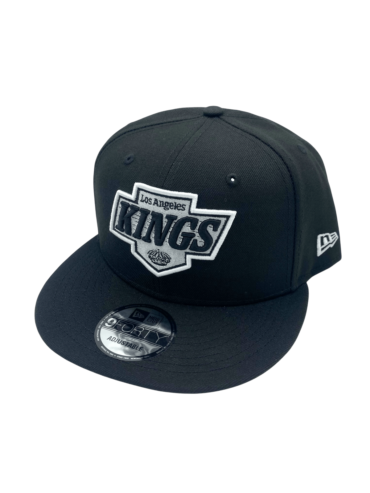 Adult Los Angeles Kings New Era Black NHL 9FIFTY Snapback Hat - Men's ...