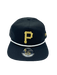 New Era Snapback Hat OSFM / Black Pittsburgh Pirates New Era Black/Gold Golfer Adjustable Snapback Hat