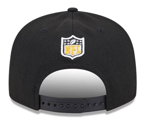 Pittsburgh Steelers New Era 2024 NFL Draft Black 9FIFTY Side Patch Snapback Hat - Men's