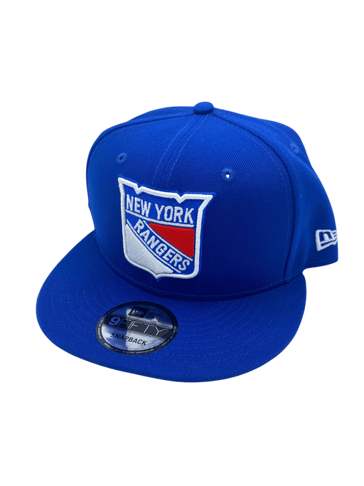 Adult New York Rangers New Era Blue NHL 9FIFTY Snapback Hat - Men's