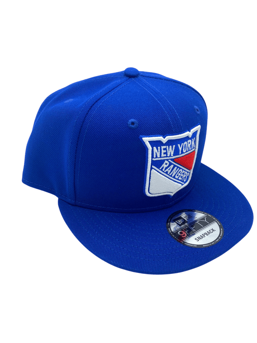 Adult New York Rangers New Era Blue NHL 9FIFTY Snapback Hat - Men's