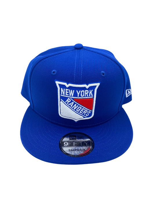 Adult New York Rangers New Era Blue NHL 9FIFTY Snapback Hat - Men's