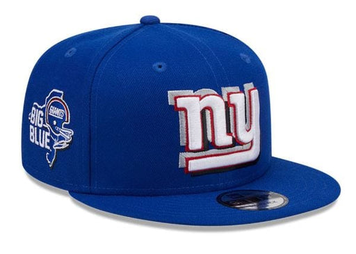 New Era Snapback Hat OSFM / Blue New York Giants New Era 2024 NFL Draft Blue 9FIFTY Side Patch Snapback Hat - Men's