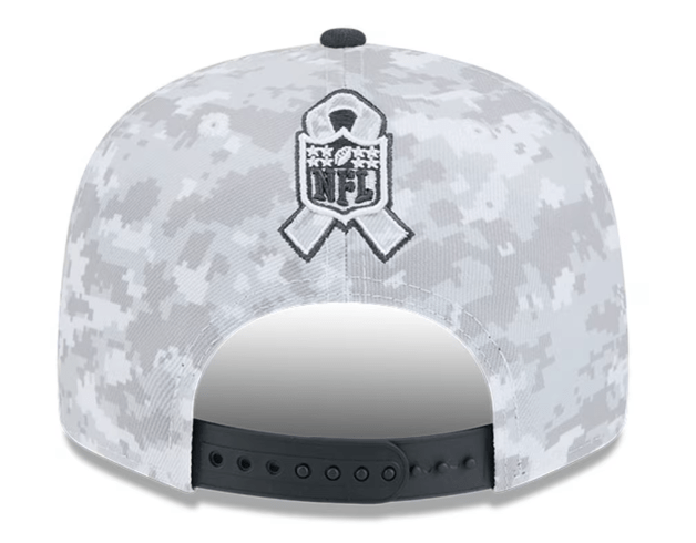 New Era Snapback Hat OSFM / Camo Minnesota Vikings New Era 2024 Salute to Service Camo Side Patch 9FIFTY Snapback Hat