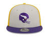 New Era Snapback Hat OSFM / Cream/Purple Minnesota Vikings New Era Cream/Purple Historic 2023 Sideline 9FIFTY Snapback Hat