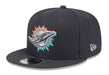 New Era Snapback Hat OSFM / Gray Miami Dolphins New Era 2024 NFL Draft Gray 9FIFTY Side Patch Snapback Hat - Men's