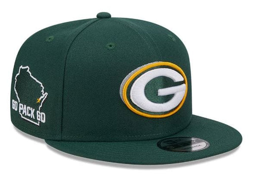Green Bay Packers New Era 2024 NFL Draft Green 9FIFTY Side Patch Snapback Hat - Men's