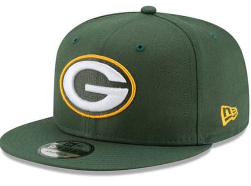 Green Bay Packers New Era Green 9FIFTY Adjustable Snapback Hat