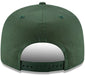 New Era Snapback Hat OSFM / Green Green Bay Packers New Era Green 9FIFTY Adjustable Snapback Hat