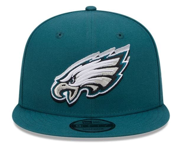 New Era Snapback Hat OSFM / Green Philadelphia Eagles New Era 2024 NFL Draft Green 9FIFTY Side Patch Snapback Hat - Men's