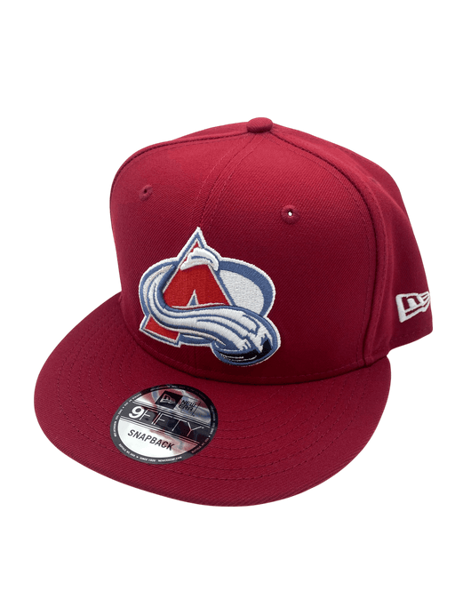 New Era Snapback Hat OSFM / Maroon Adult Colorado Avalanche New Era Maroon NHL 9FIFTY Snapback Hat - Men's