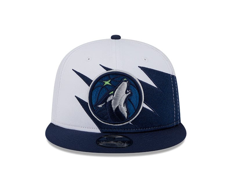 Adult Minnesota Timberwolves New Era Navy NBA Jagged 9FIFTY Snapback Hat - Men's