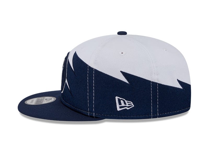 Adult Minnesota Timberwolves New Era Navy NBA Jagged 9FIFTY Snapback Hat - Men's