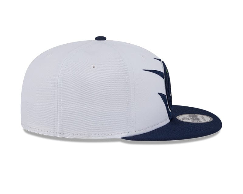 Adult Minnesota Timberwolves New Era Navy NBA Jagged 9FIFTY Snapback Hat - Men's