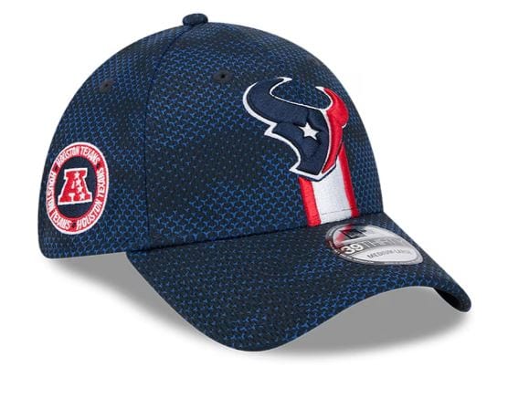 New Era Snapback Hat OSFM / Navy Houston Texans New Era Navy 2024 Sideline 9FORTY Stretch-Snapback Hat - Adult