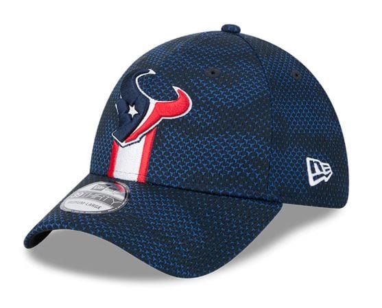 New Era Snapback Hat OSFM / Navy Houston Texans New Era Navy 2024 Sideline 9FORTY Stretch-Snapback Hat - Adult