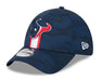 New Era Snapback Hat OSFM / Navy Houston Texans New Era Navy 2024 Sideline 9FORTY Stretch-Snapback Hat - Adult