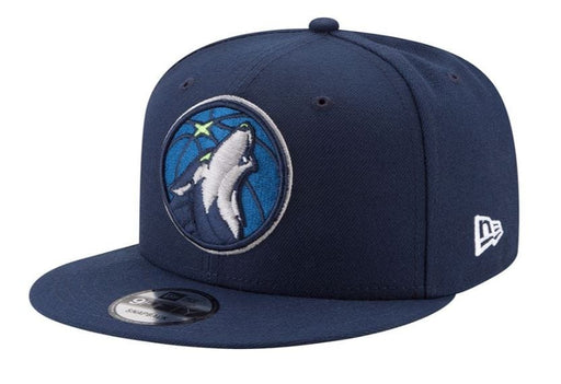 Minnesota Timberwolves New Era Navy 9FIFTY Adjustable Snapback Hat