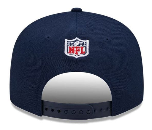 New Era Snapback Hat OSFM / Navy New England Patriots New Era 2024 NFL Draft Navy 9FIFTY Side Patch Snapback Hat - Men's