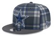 New Era Snapback Hat OSFM / Plaid/Gray Dallas Cowboys New Era Gray Bill 2024 Plaid Statement 9FIFTY Snapback Hat