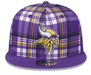 New Era Snapback Hat OSFM / Plaid Minnesota Vikings New Era 2024 Plaid Statement 9FIFTY Snapback Hat