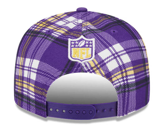 New Era Snapback Hat OSFM / Plaid Minnesota Vikings New Era 2024 Plaid Statement 9FIFTY Snapback Hat