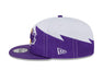 Adult Los Angeles Lakers New Era Purple NBA Jagged 9FIFTY Snapback Hat - Men's