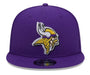 New Era Snapback Hat OSFM / Purple Minnesota Vikings New Era 2024 NFL Draft Purple 9FIFTY Adjustable Snapback Hat - Men's
