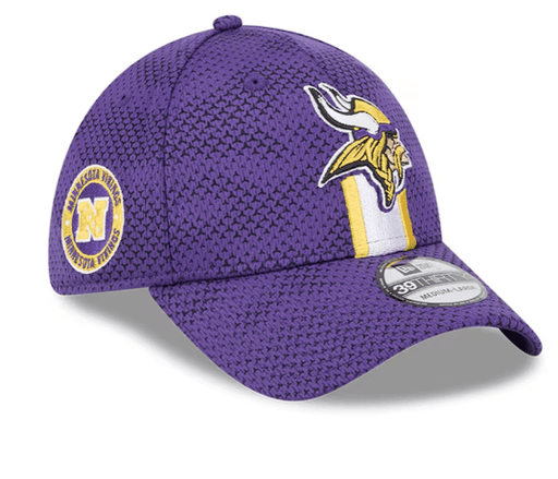 New Era Snapback Hat OSFM / Purple Minnesota Vikings New Era Purple 2024 Sideline 9FORTY Adjustable Stretch-Snap Hat