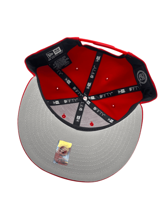 New Era Snapback Hat OSFM / Red Adult Detroit Red Wings New Era Red NHL 9FIFTY Snapback Hat - Men's