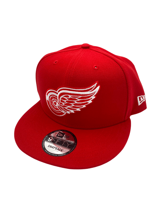 New Era Snapback Hat OSFM / Red Adult Detroit Red Wings New Era Red NHL 9FIFTY Snapback Hat - Men's