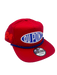 New Era Snapback Hat OSFM / Red Dupont #24 New Era Custom Red Golfer Adjustable Snapback Hat