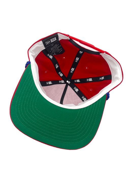 Dupont #24 New Era Custom Red Golfer Adjustable Snapback Hat