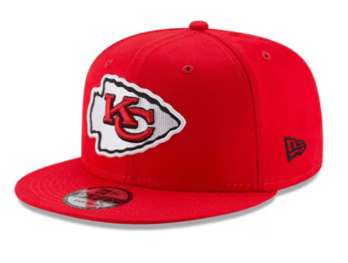 New Era Snapback Hat OSFM / Red Kansas City Chiefs New Era Red 9FIFTY Adjustable Snapback Hat