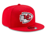 New Era Snapback Hat OSFM / Red Kansas City Chiefs New Era Red 9FIFTY Adjustable Snapback Hat