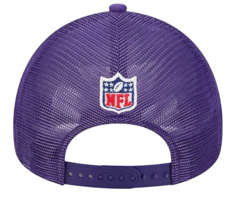 New Era Snapback Hat OSFM / Stone/Purple Adult Minnesota Vikings New Era Stone/Purple 2024 Historic Sideline A-Frame 9FIFTY Adjustable Snapback Hat Hat - Men's