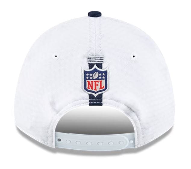 New Era Snapback Hat OSFM / White Dallas Cowboys New Era White 2024 Training Camp 9FORTY Stretch-Snapback Hat - Adult