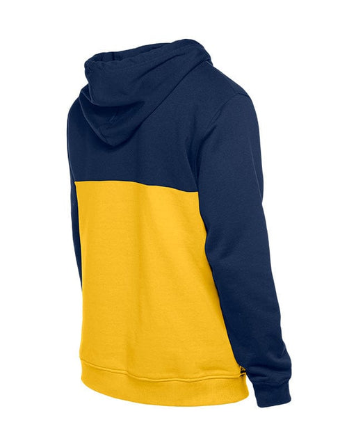 New Era Sweatshirts Adult Milwaukee Brewers New Era Navy/Gold Tri Color Embroidered Hooded Sweatshirt - Men's