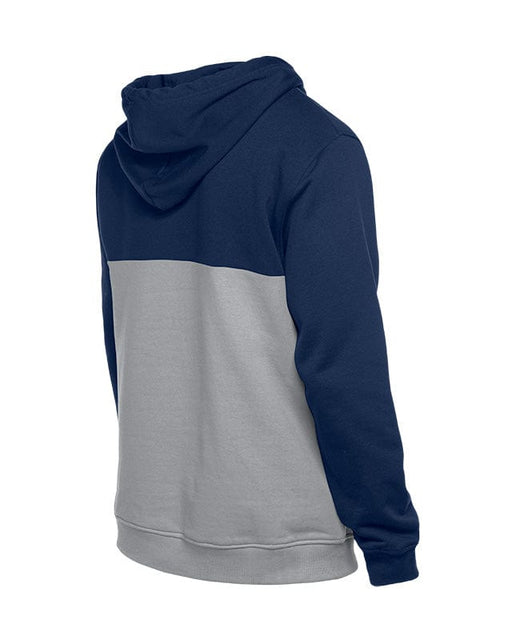 New Era Sweatshirts Adult New York Yankees New Era Navy/Gray Tri Color Embroidered Hooded Sweatshirt - Men's