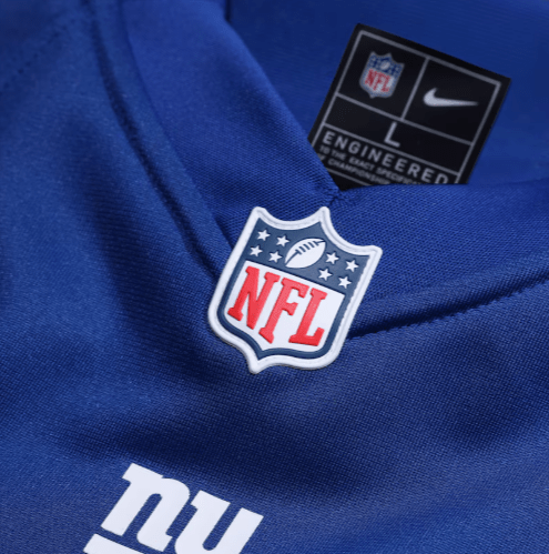 Adult Abdul Carter New York Giants Nike Blue Game Jersey - Men's