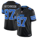 Nike Adult Jersey Adult Aidan Hutchinson Detroit Lions Nike Black Alternate Limited Stitched Jersey
