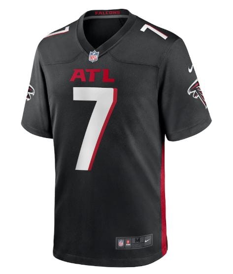 Adult Bijan Robinson Atlanta Falcons NFL Nike Black Game Jersey - Men's