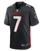 Adult Bijan Robinson Atlanta Falcons NFL Nike Black Game Jersey - Men's