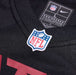 Adult Bijan Robinson Atlanta Falcons NFL Nike Black Game Jersey - Men's